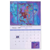 Two Page MediumCalendar, White Calendar Kalender (Feb 2027)