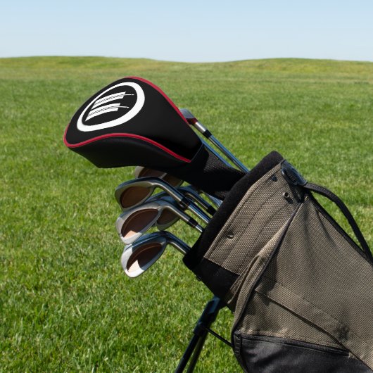Two parallel Fans in circle Golf Head Covers (Insitu)