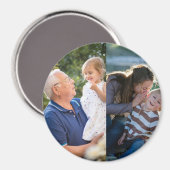 Two Photo Create Your Own Photo  Magneet (Voorkant / Achterkant)