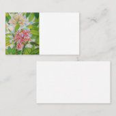 Two Plumeria Visitekaartje (Voorkant / Achterkant)