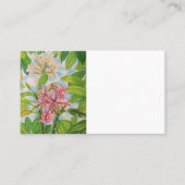 Two Plumeria Visitekaartje (Voorkant)