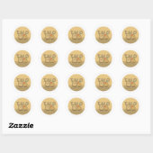 Two Potatoes Classic Ronde Sticker (Vel)