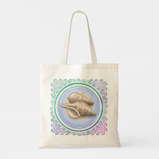 Two Pretty seashells  Tote Bag (Achterkant)