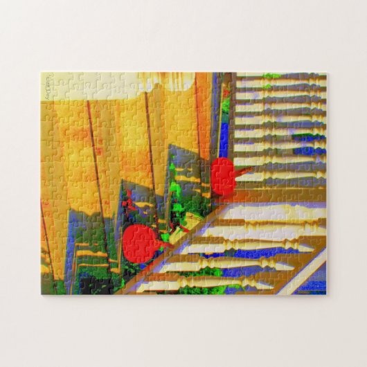 "Two Pumpkins" Jigzaag Puzzle Legpuzzel (Horizontaal)