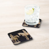 Two Riders, Chinees, Tang dynasty (618-906) (terra Drankjes Onderzetter (Rechterzijde)