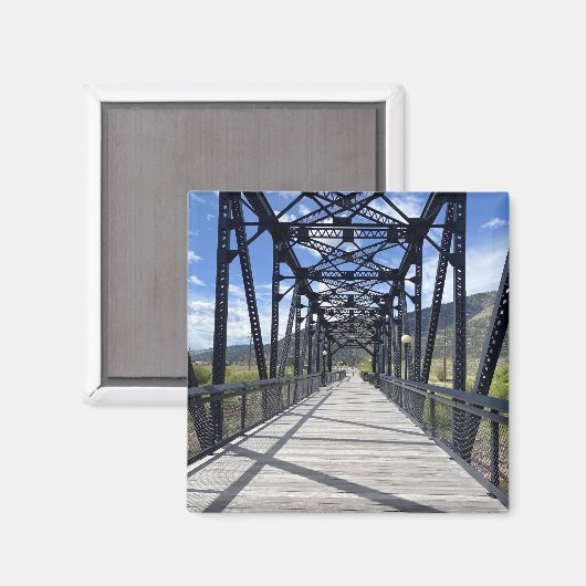 Two Rivers Bridge Magneet (Voorkant / Achterkant)