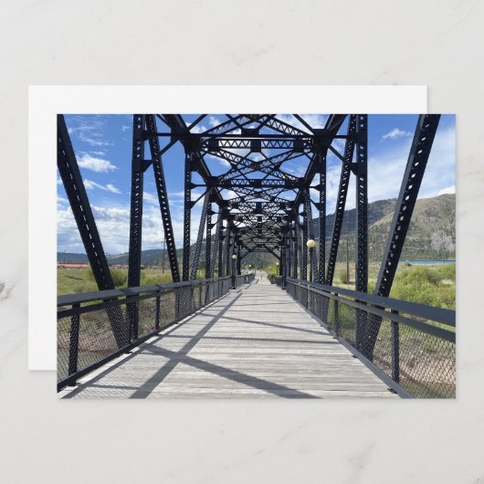 Two Rivers Bridge Notitiekaartje (Voorkant / Achterkant)
