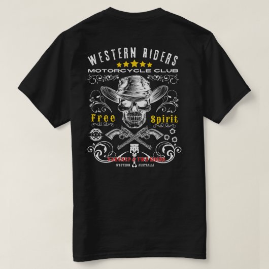 Two Rocks Motorcycle Club T-shirt (Design achterkant)