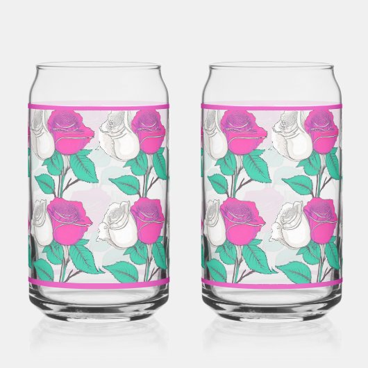 Two Roses Soda Glass Blikvorm Glas (Rechts)