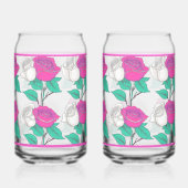 Two Roses Soda Glass Blikvorm Glas (Achterkant)