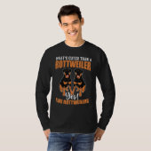 Two Rottweilers   Rottweiler Dog T-shirt (Voorkant volledig)