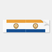 TWO San Jose Flag Bumpersticker (Voorkant)