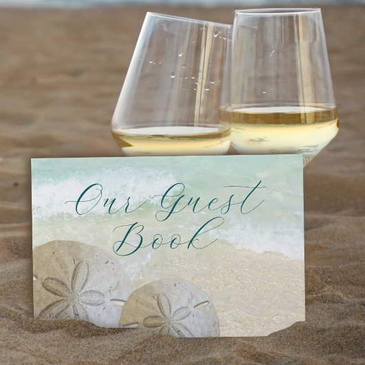 Two Sand Dollars Wedding Gastenboek
