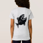 Two scary fish, personalized t-shirt (Achterkant)