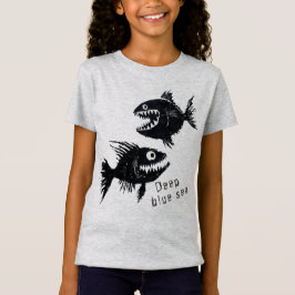 Two scary fish, personalized t-shirt