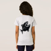 Two scary fish, personalized t-shirt (Achterkant volledig)
