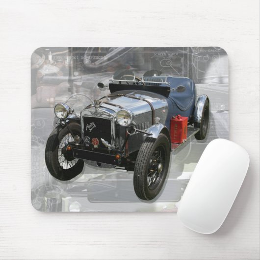 Two Seater Sports Mousemat Muismat (Met muis)