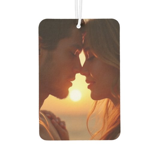 Two side photo car luchtverfrisser (Achterkant)