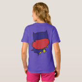 Two-Sided Chibi Batgirl T-shirt (Achterkant volledig)