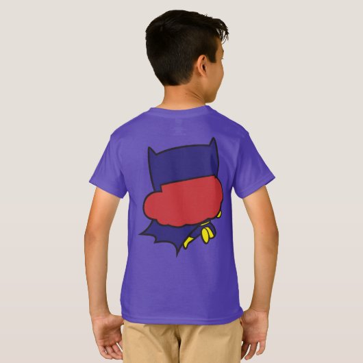 Two-Sided Chibi Batgirl T-shirt (Achterkant volledig)