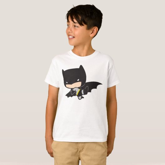 Two-Sided Chibi Batman T-shirt (Voorkant volledig)