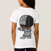 Two-Sided Chibi Cyborg T-shirt (Achterkant)