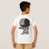 Two-Sided Chibi Cyborg T-shirt (Achterkant volledig)