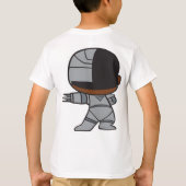Two-Sided Chibi Cyborg T-shirt (Achterkant)