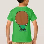 Two-Sided Chibi Green Lantern T-shirt (Achterkant)