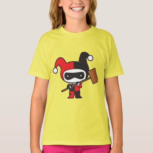 Two-Sided Chibi Harley Quinn T-shirt (Voorkant)