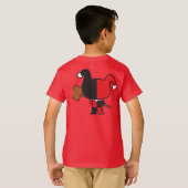 Two-Sided Chibi Harley Quinn T-shirt (Achterkant volledig)