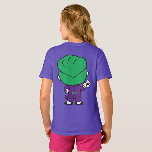 Two-Sided Chibi Joker T-shirt (Achterkant volledig)