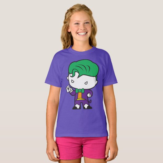 Two-Sided Chibi Joker T-shirt (Voorkant volledig)