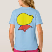 Two-Sided Chibi Supergirl T-shirt (Achterkant)