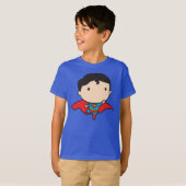 Two-Sided Chibi Superman T-shirt (Voorkant volledig)