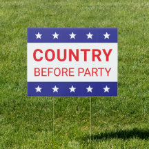 Two-sided Country Before Party Political