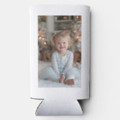 Two Sided Family Holiday Photos Seltzer Blikjeskoeler (Achterkant)