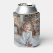 Two Sided Full Family Holiday Photos Blikjeskoeler (Blikje Achterkant)