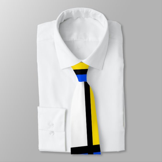 Two Sides Of Ethnicity Yellow Blue Black White Stropdas (Gebonden)