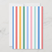 Two Silly Goose 2nd Birthday Party Spring Birthday Kaart (Achterkant)