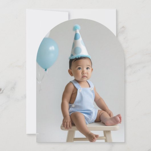 Two Silly Goose Boy 2nd Birthday  Invitation Kaart (Achterkant)