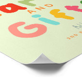 Two Silly goose Cards and Gifts Birthday Sign Poster (Hoek)