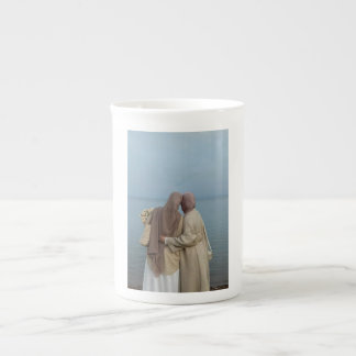 two sister mug porselein kop