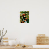 Two Sisters On the Terrace by Renoir Poster (Keuken)