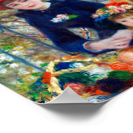 Two Sisters, Renoir Poster (Hoek)