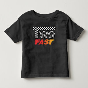 TWO Snel Peuter 2e Verjaardag T-Shirt