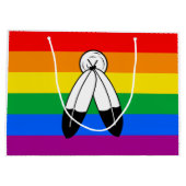 Two-Spirit LGBTQ+ Pride-vlag Groot Cadeauzakje (Achterkant)
