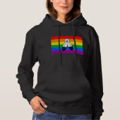 Two-Spirit LGBTQ+ Pride-vlag Hoodie (Voorkant)