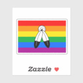 Two-Spirit LGBTQ+ Pride-vlag Sticker (Vel)