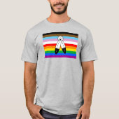 Two-Spirit LGBTQ+ Progress Pride Flag T-shirt (Voorkant)